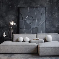 Kingston C201 Corner Sofa | Luxury Sectional Furniture Riyadh view 1