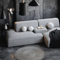 Kingston C201 Corner Sofa | Luxury Sectional Furniture Riyadh view 3