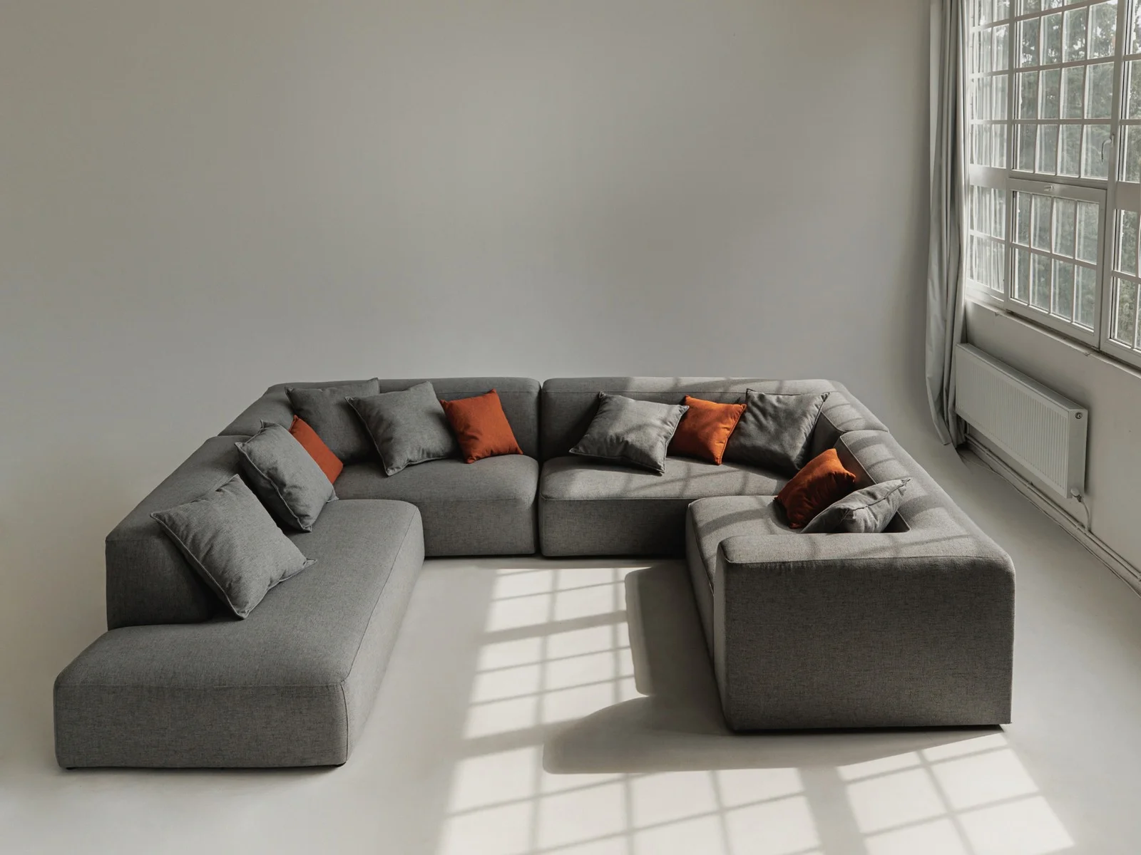 Kingston C257 Corner Sofa | Luxury Sectional Furniture Riyadh