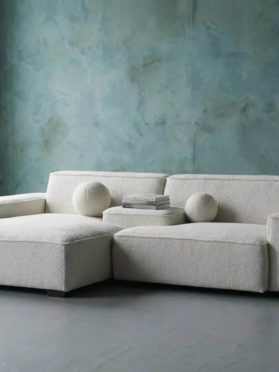 Close-up of Kingston K12 fabric upholstery and stitching