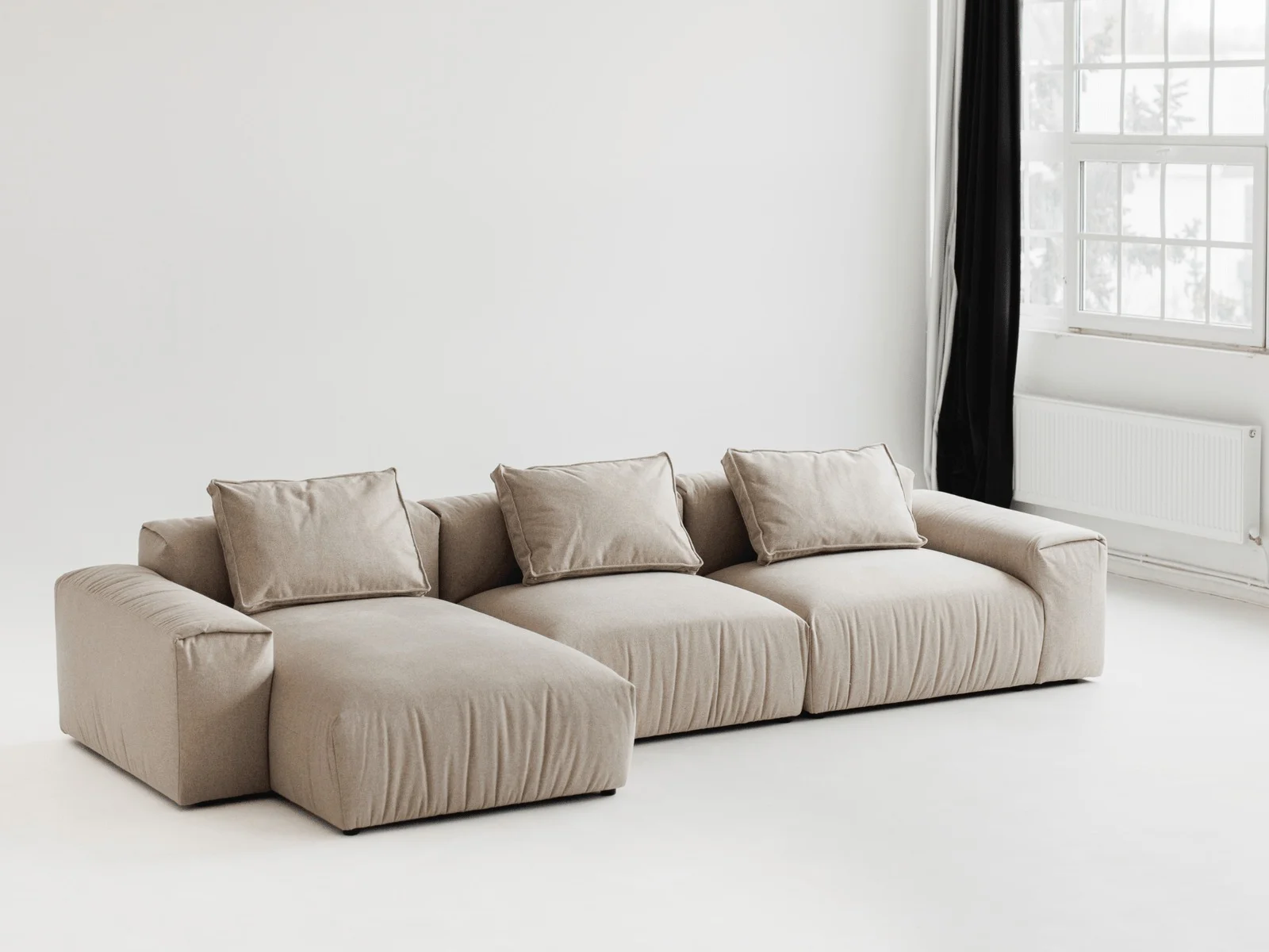 كنبة زاوية Liberty C400 | أثاث مقطعي فاخر الرياض