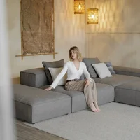 Marla M3 Corner Sofa | Luxury Sectional Furniture Riyadh view 5