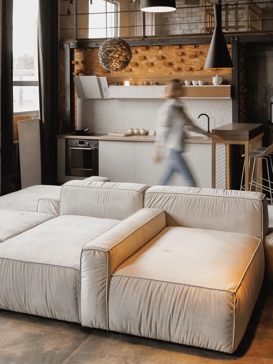 Milano C100 Corner Sofa | Luxury Sectional Furniture Riyadh lifestyle