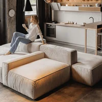 Milano C100 Corner Sofa | Luxury Sectional Furniture Riyadh view 4