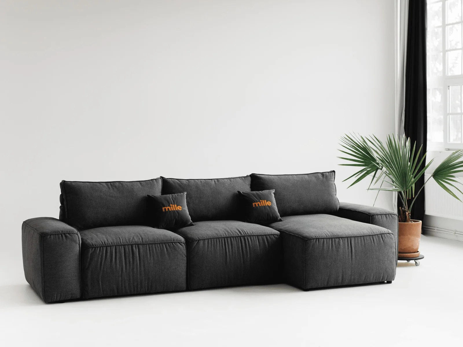Milano C305 Corner Sofa | Luxury Sectional Furniture Riyadh