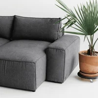 Milano C305 Corner Sofa | Luxury Sectional Furniture Riyadh view 5