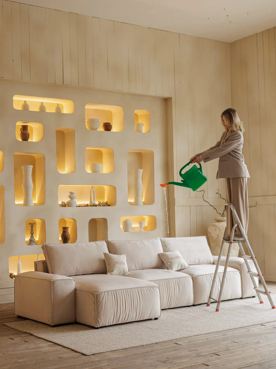 Milano C331 Corner Sofa | Luxury Sectional Furniture Riyadh lifestyle