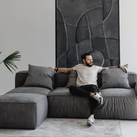 كنبة زاوية Milano C405 | أثاث مقطعي فاخر الرياض عرض 1