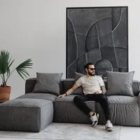 كنبة زاوية Milano C405 | أثاث مقطعي فاخر الرياض عرض 2