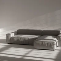 Milano C415 Corner Sofa | Luxury Sectional Furniture Riyadh view 3