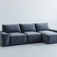 Milano E1 Corner Sofa | Luxury Sectional Furniture Riyadh view 1