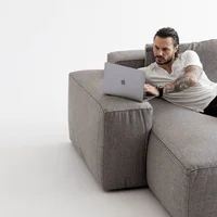 Milano M36 Corner Sofa | Luxury Sectional Furniture Riyadh view 3