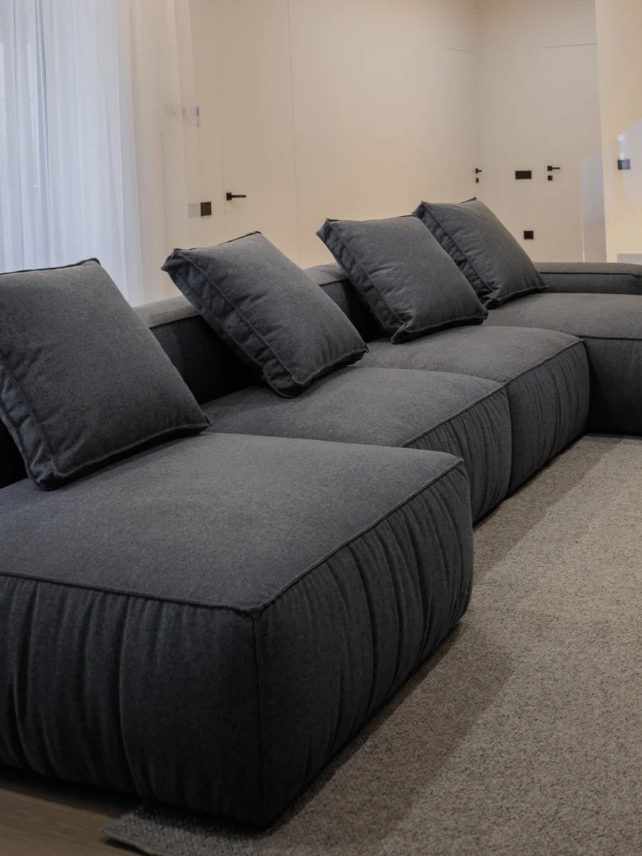 كنبة زاوية Milano M400 | أثاث مقطعي فاخر الرياض أسلوب حياة