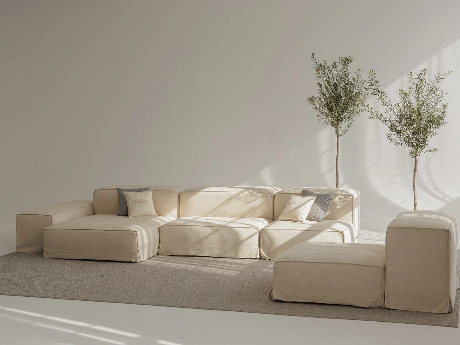 Mood M5 Corner Sofa | Luxury Sectional Furniture Riyadh
