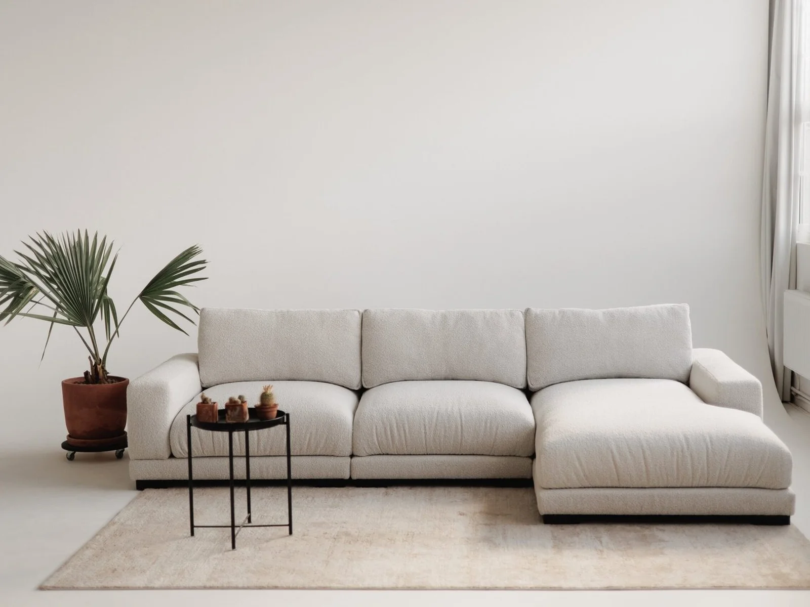 Palermo C225 Corner Sofa | Luxury Sectional Furniture Riyadh