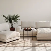 Palermo C225 Corner Sofa | Luxury Sectional Furniture Riyadh view 4