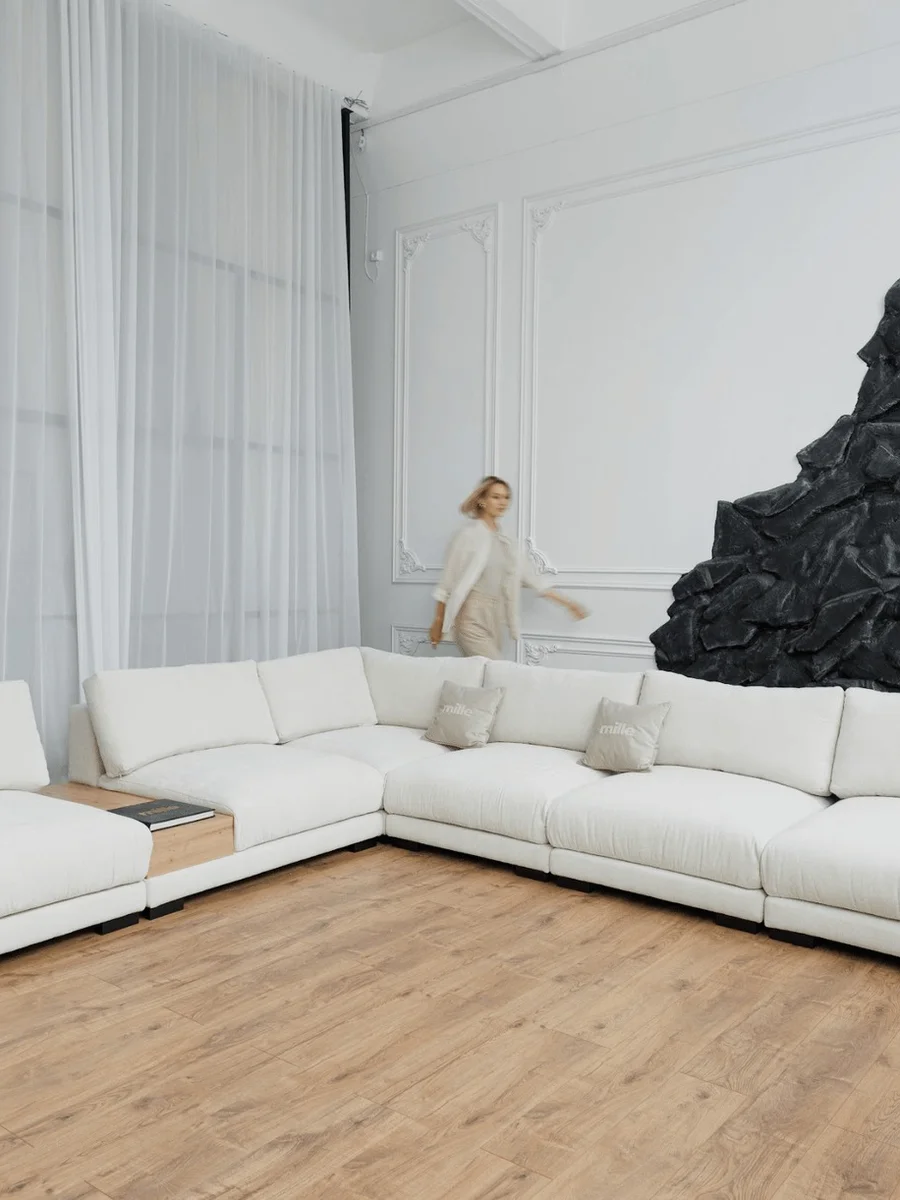 كنبة زاوية Palermo P1 | أثاث مقطعي فاخر الرياض أسلوب حياة