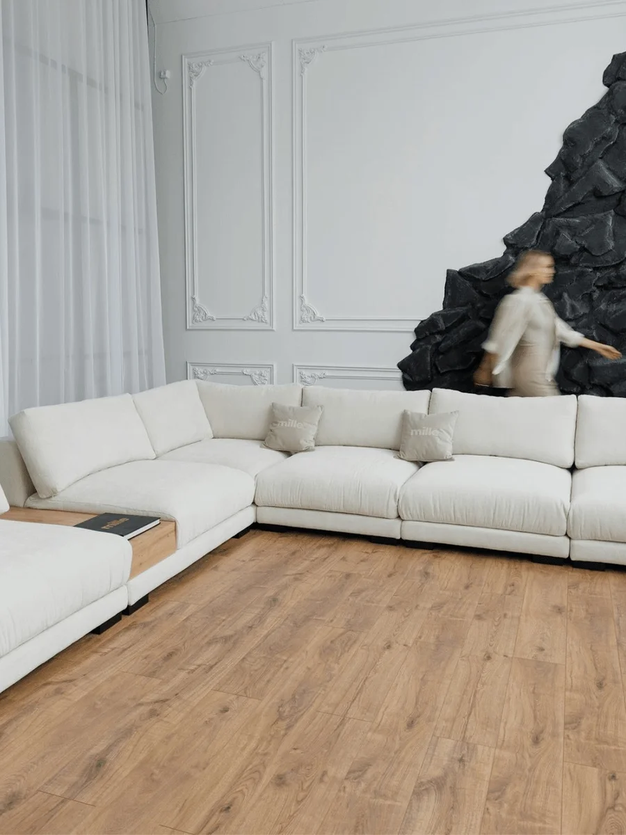 كنبة زاوية Palermo P1 | أثاث مقطعي فاخر الرياض