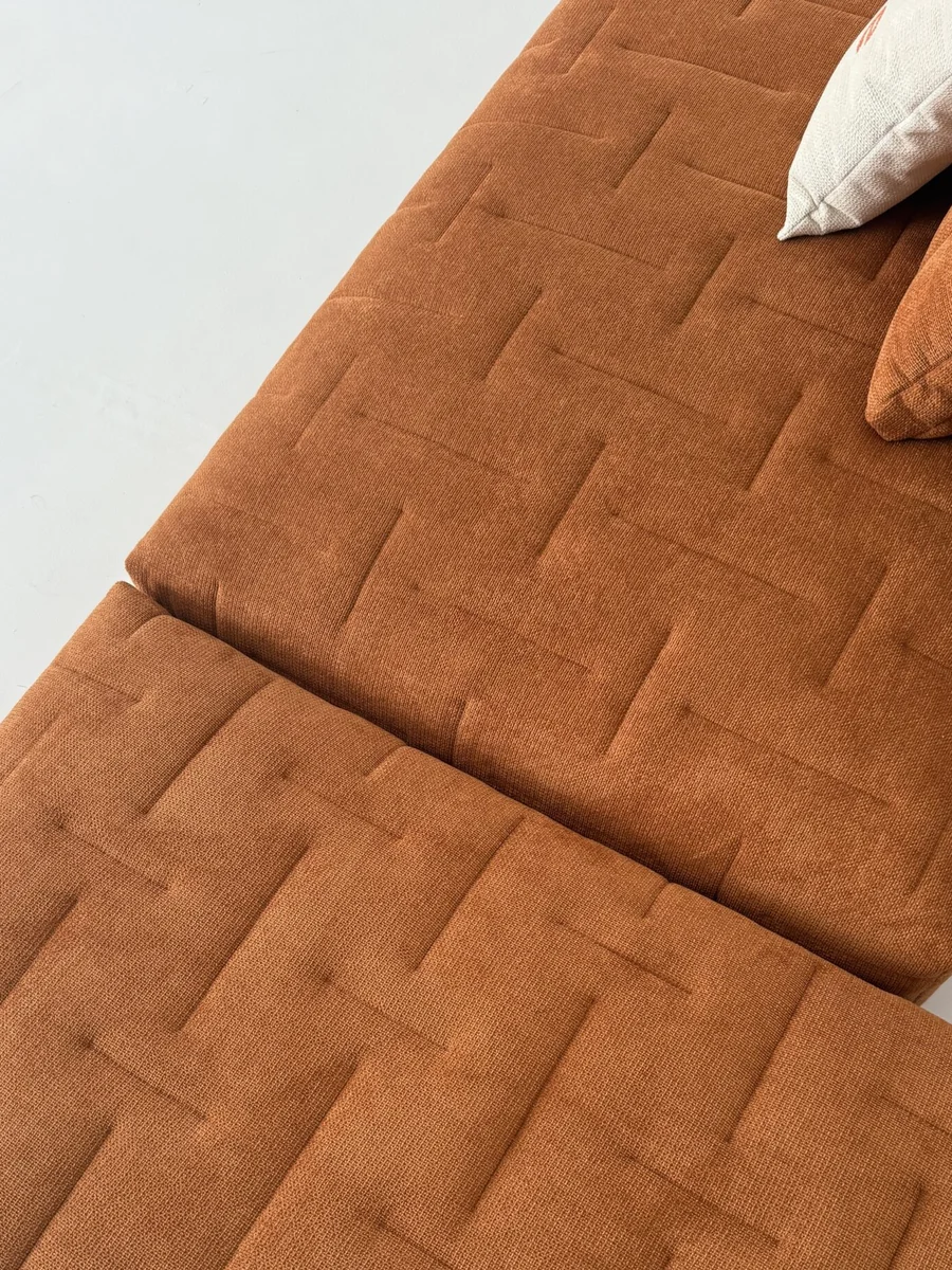 Waffle Dolci R3 corner sofa in a warm, neutral Riyadh interior