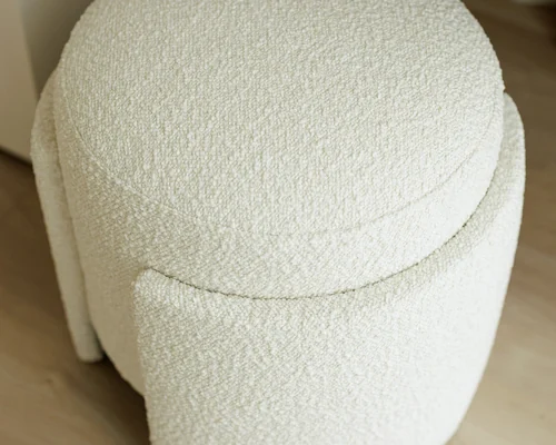 Close-up of Eden E2 upholstery and craftsmanship