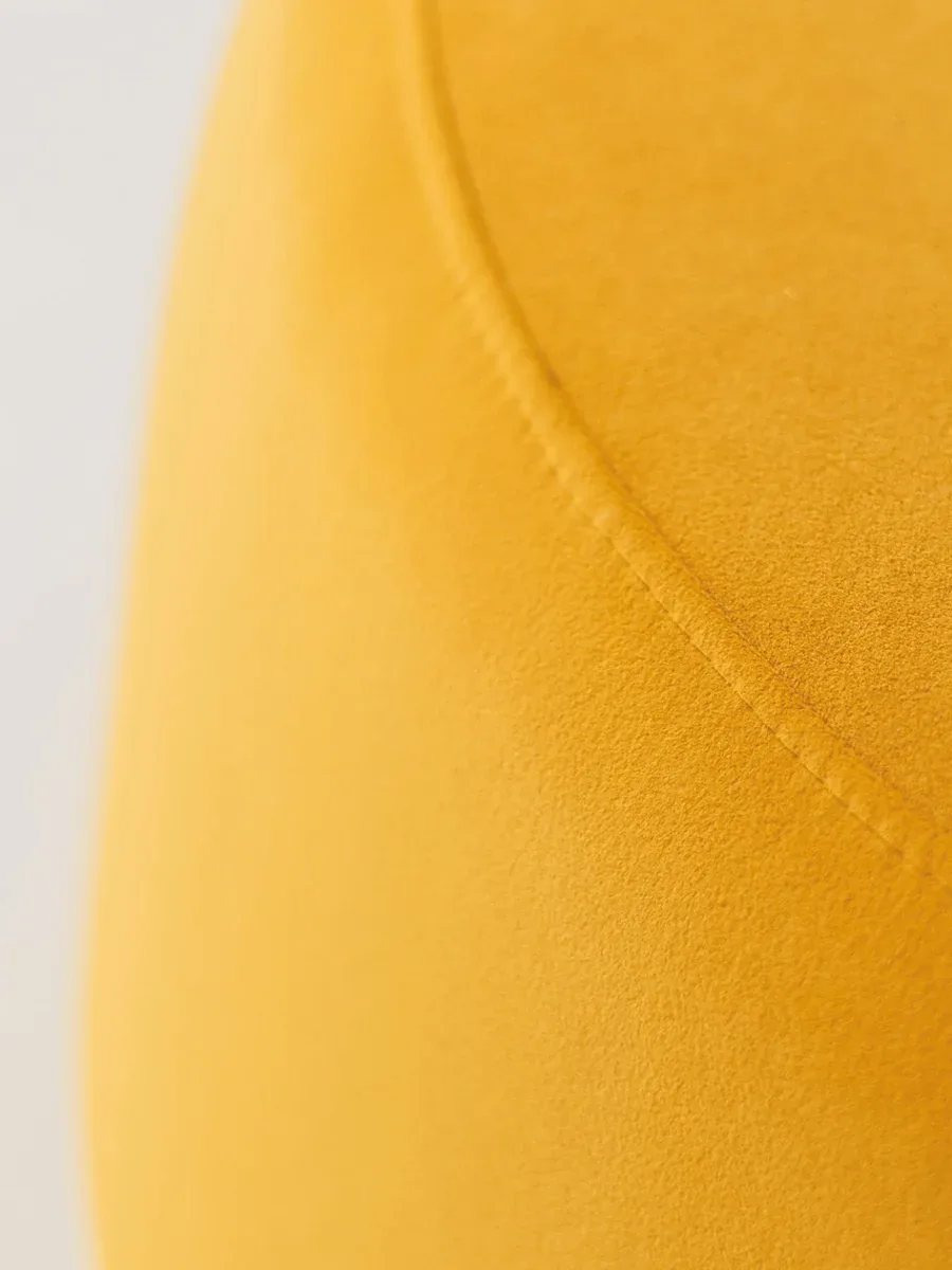 Close-up of Macarons P1 upholstery and craftsmanship