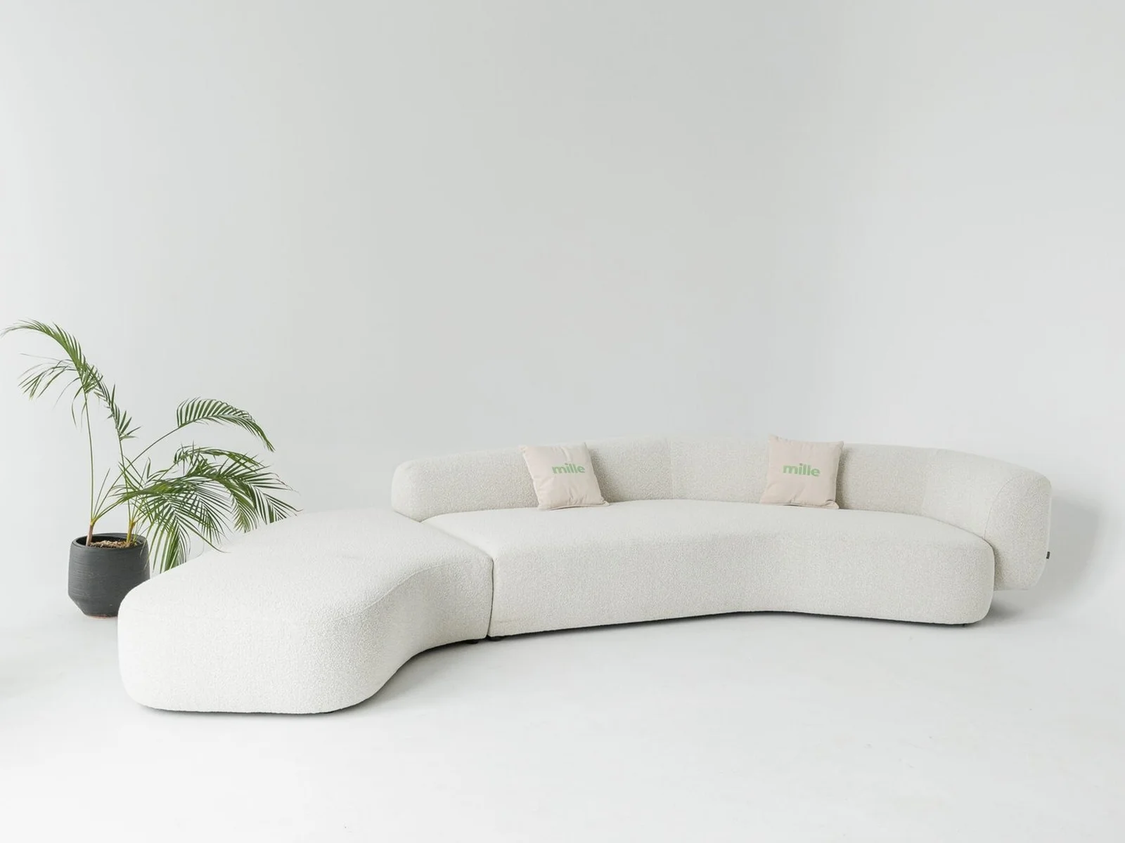 Cassi C1 Curved Sectional Sofa