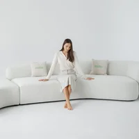 Cassi C1 Curved Sectional Sofa view 3