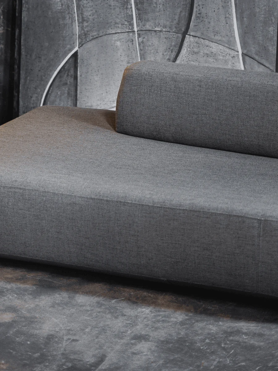 Close-up of Deseda S32 upholstery and craftsmanship