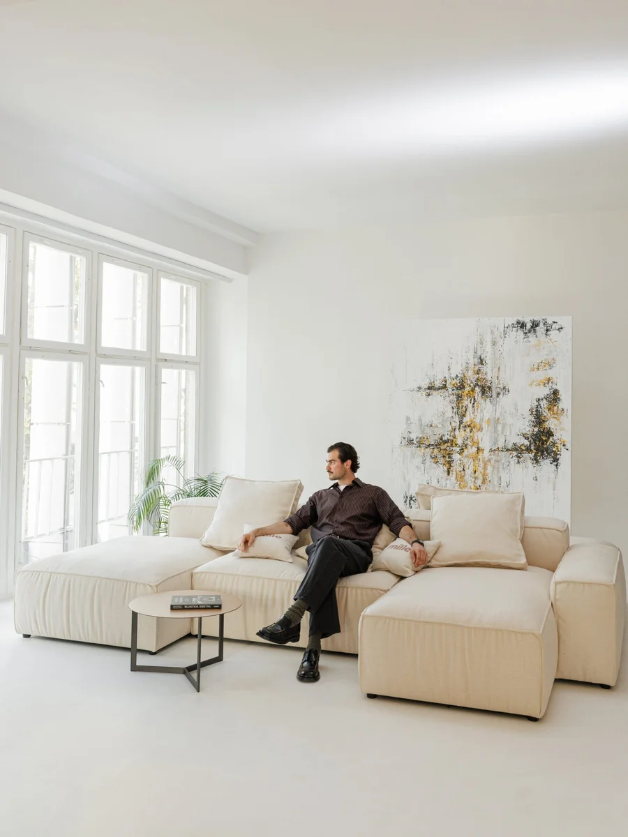 Houston H31 Luxury Sectional Sofa lifestyle