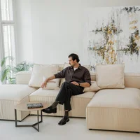 Houston H31 Luxury Sectional Sofa view 1