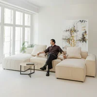 Houston H31 Luxury Sectional Sofa view 3