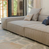 Marla M2 Sofa Fabric Detail - European Upholstery Cushion Close-Up Saudi Arabia