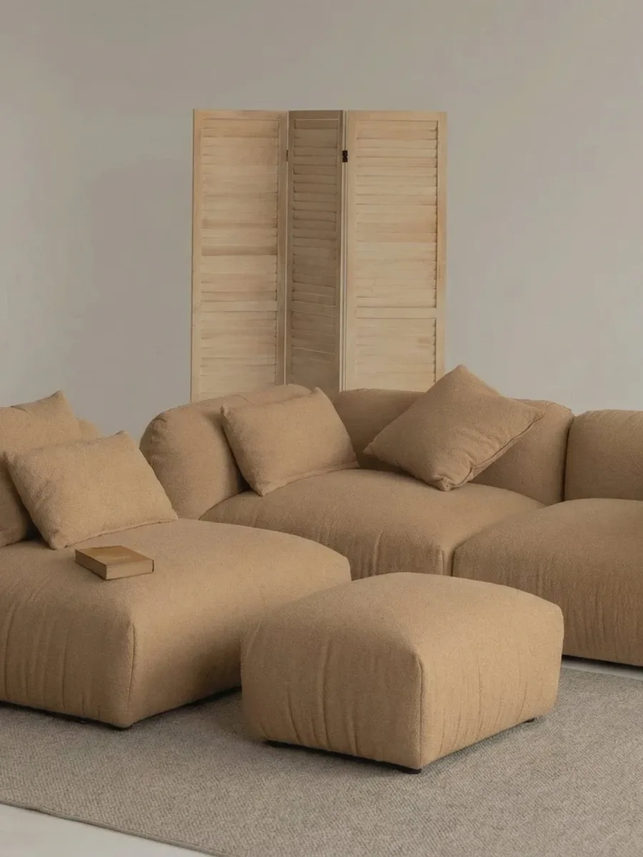 Close-up of Tesa T2 fabric upholstery and stitching