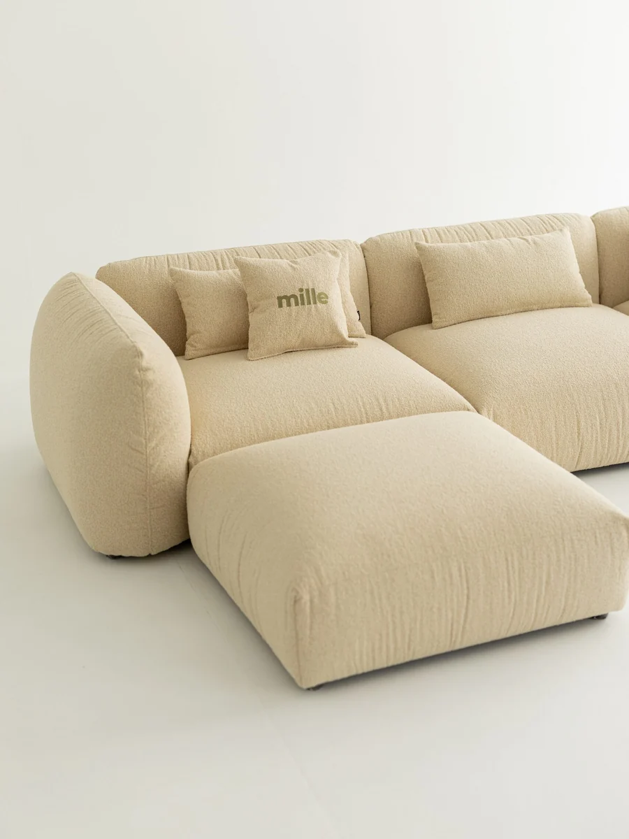 Tesa Z3 sofa in a warm, neutral Riyadh interior