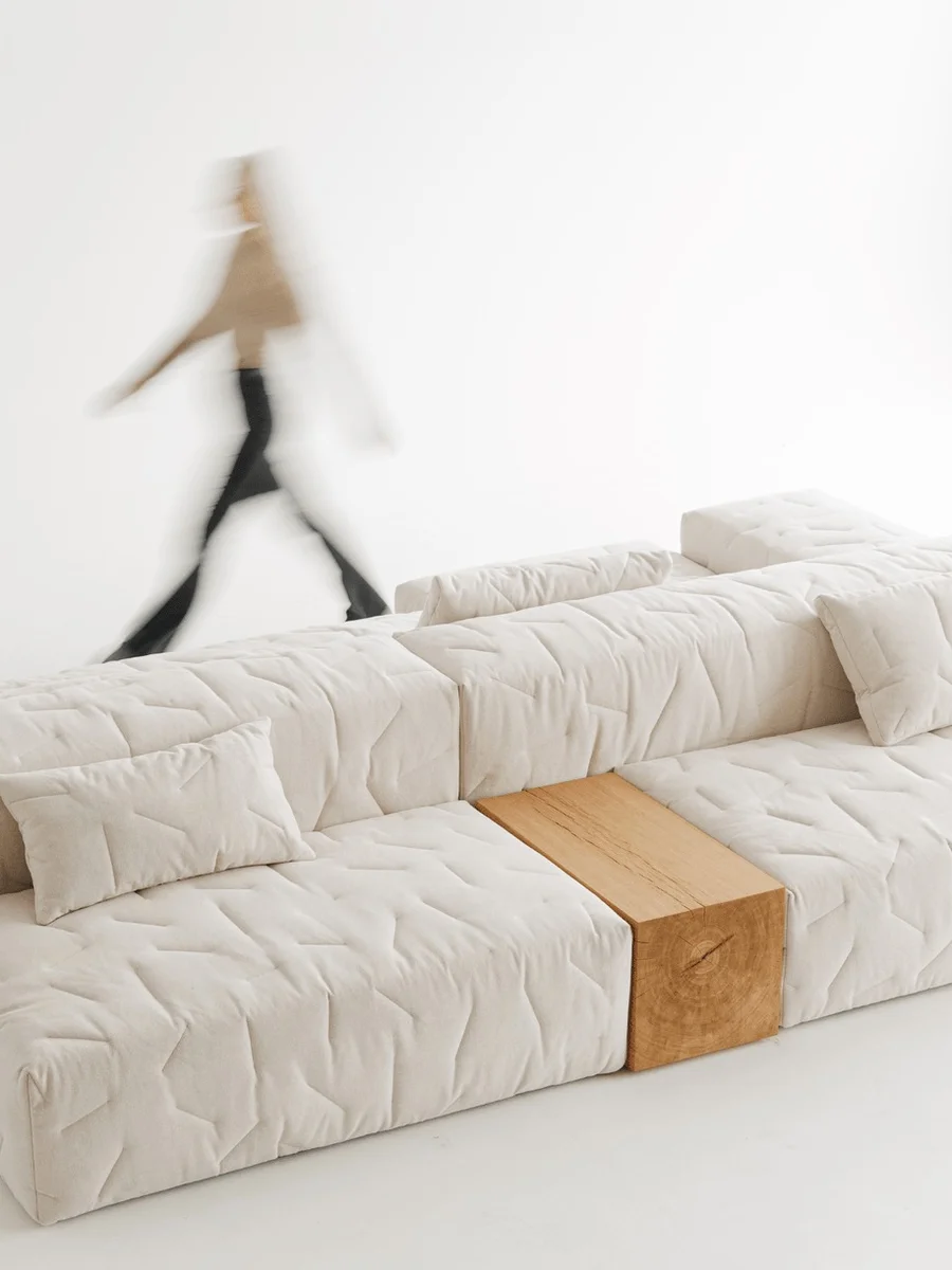 Waffle Dolci W1 Sectional Sofa lifestyle