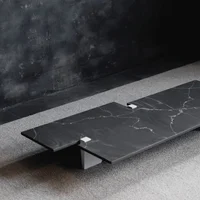 Quartz M1 Marble Coffee Table view 1